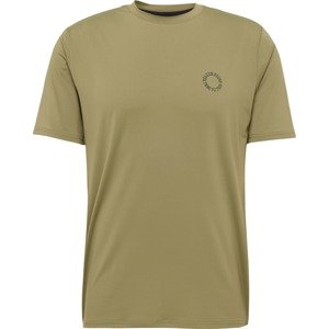 Volcom Tričko 'Faulter' khaki / černá