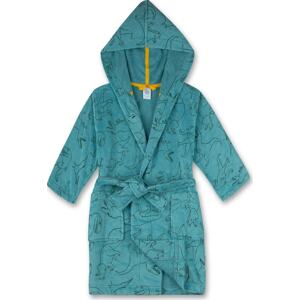 SANETTA Koupací plášť 'Bathrobe' nefritová / černá