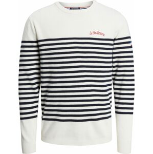 JACK & JONES Svetr 'MARTIN' bílá / offwhite