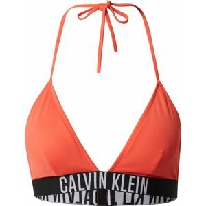 Calvin Klein Swimwear Horní díl plavek červená / černá / bílá