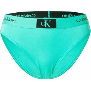 Calvin Klein Underwear Kalhotky aqua modrá / černá