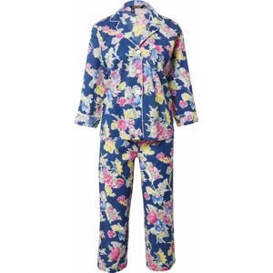 Lauren Ralph Lauren Pyžamo námořnická modř / žlutá / zelená / pink