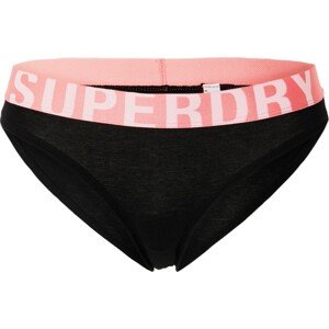 Superdry Kalhotky světle růžová / černá / bílá