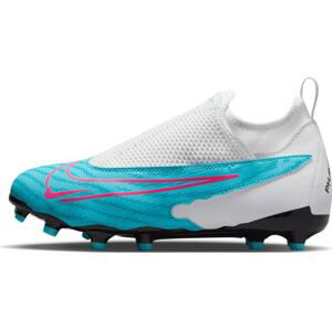 NIKE Sportovní boty 'Phantom GX Academy DF FG/MG' modrá / pink / bílá