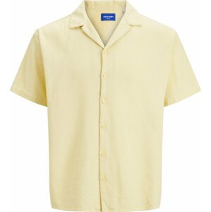 JACK & JONES Košile 'CALEB' světle žlutá