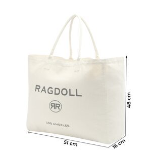 Ragdoll LA Nákupní taška černá / offwhite