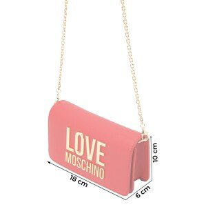 Love Moschino Taška přes rameno zlatá / červená