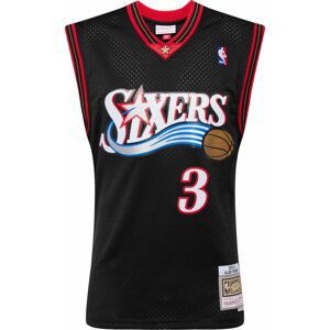 Mitchell & Ness Tričko 'Philadelphia 76ers Allen Iverson' modrá / červená / černá / bílá