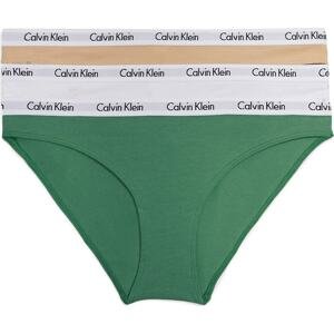 Calvin Klein Underwear Kalhotky světle hnědá / zelená / černá / bílá