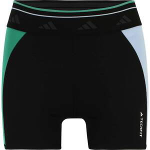 ADIDAS PERFORMANCE Sportovní kalhoty světlemodrá / světle zelená / černá