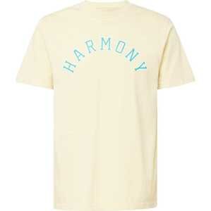 Harmony Paris Tričko světle žlutá / nefritová / bílá