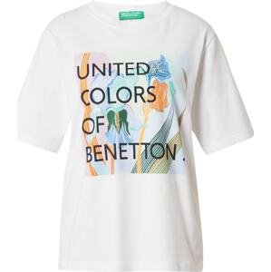 UNITED COLORS OF BENETTON Tričko mix barev / černá / bílá