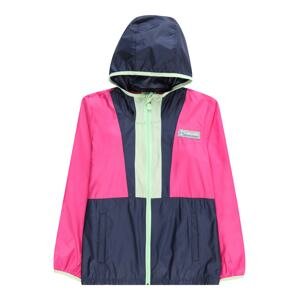 COLUMBIA Outdoorová bunda námořnická modř / mátová / pink / bílá