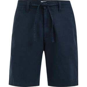 WE Fashion Chino kalhoty marine modrá