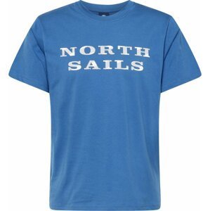 North Sails Tričko marine modrá / bílá