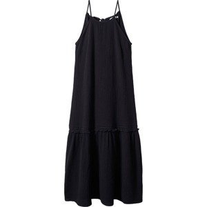 MANGO Letní šaty 'Bambula' černá