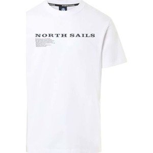 North Sails Tričko námořnická modř / bílá