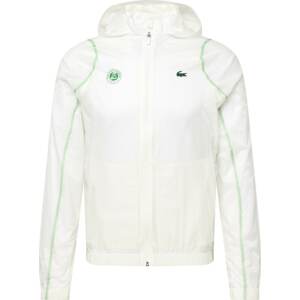 Lacoste Sport Sportovní bunda bílá