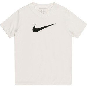 NIKE Funkční tričko černá / bílá