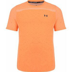 UNDER ARMOUR Funkční tričko námořnická modř / oranžová