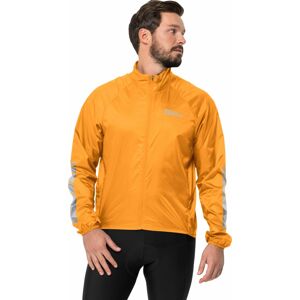 JACK WOLFSKIN Outdoorová bunda oranžová / černá / stříbrná / bílá