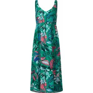 CECIL Letní šaty modrá / zelená / malinová