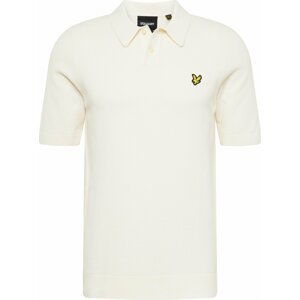 Lyle & Scott Tričko žlutá / černá / přírodní bílá