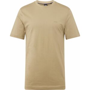 BOSS Black Tričko 'Thompson 01' khaki