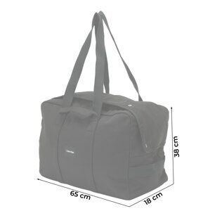 Calvin Klein Taška Weekender černá / bílá