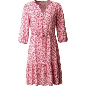 heine Košilové šaty písková / pink / růžová