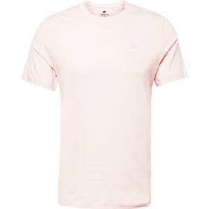 Nike Sportswear Tričko růžová / bílá