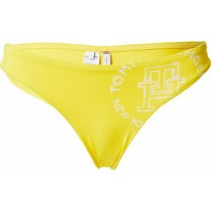 Tommy Hilfiger Underwear Spodní díl plavek žlutá / bílá