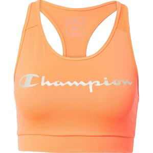 Champion Authentic Athletic Apparel Sportovní top oranžově červená / stříbrná