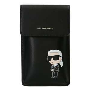 Karl Lagerfeld Pouzdro na smartphone tělová / černá / bílá