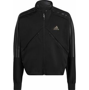 ADIDAS SPORTSWEAR Sportovní mikina šedá / černá