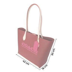 COACH Nákupní taška pink / červená / bílá