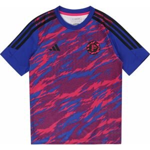 ADIDAS PERFORMANCE Funkční tričko modrá / fialová / pink / černá