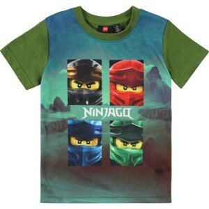 LEGO® kidswear Tričko 'TAYLOR' modrá / žlutá / zelený melír / červená