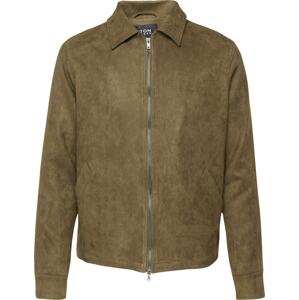 BURTON MENSWEAR LONDON Přechodná bunda 'Harrington' khaki