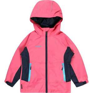 Kamik Outdoorová bunda světlemodrá / pink / černá