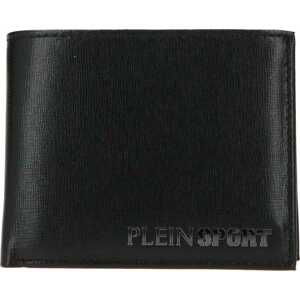 Plein Sport Peněženka 'BILLFOLD' stříbrně šedá / černá