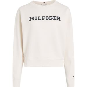 Tommy Hilfiger Curve Mikina tmavě modrá / červená / offwhite