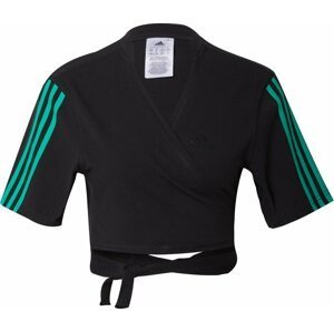 ADIDAS SPORTSWEAR Funkční tričko 'DANCE' zelená / černá