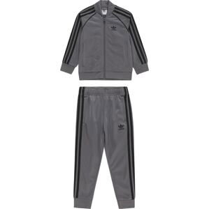 ADIDAS ORIGINALS Joggingová souprava tmavě šedá / černá