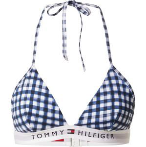 Tommy Hilfiger Underwear Horní díl plavek modrá / noční modrá / jasně červená / bílá