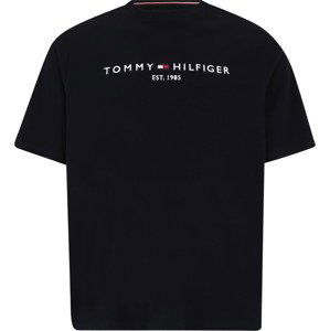 Tommy Hilfiger Big & Tall Tričko marine modrá / noční modrá / červená / bílá
