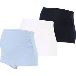 Lindex Maternity Kalhotky noční modrá / světlemodrá / bílá