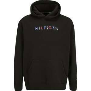 Tommy Hilfiger Big & Tall Mikina modrá / červená / černá / bílá