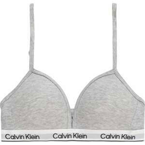 Calvin Klein Underwear Podprsenka šedý melír / černá / bílá