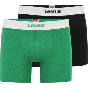 LEVI'S Boxerky zelená / černá / bílá